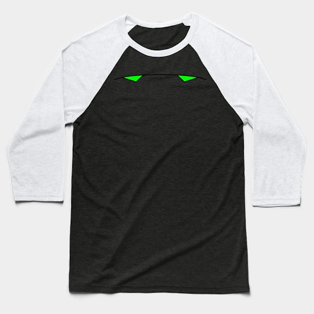 Manic Depression Baseball T-Shirt by Galactic Hitchhikers